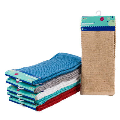 kitchen towel 2pk 15 donna 6as -- 24 per case