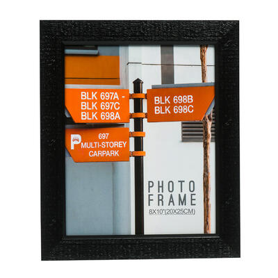 photo frame- 8 x10 - black -- 24 per box