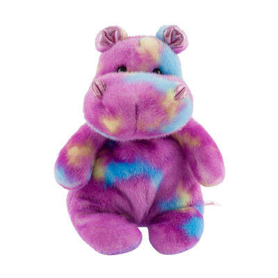 plush 8 lingonberry hippo -- 24 per case