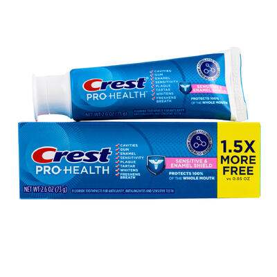 Crest Toothpaste - Pro-Health - Sensitive & Enamel Shield Toothpaste - 2.6 OZ