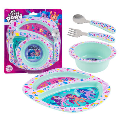 feeding set 4pc mylittlepony -- 12 per case