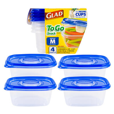 food container 4pk 24oz to go s -- 6 per case