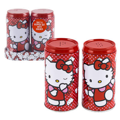 salt pepper shaker 4 h red hel -- 12 per case