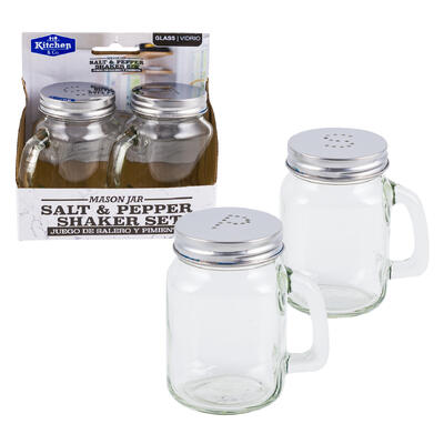salt pepper shaker set 2pc 4.0 -- 24 per case