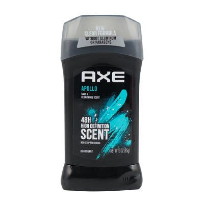 deodorant 3.0 oz apollo axe -- 12 per case