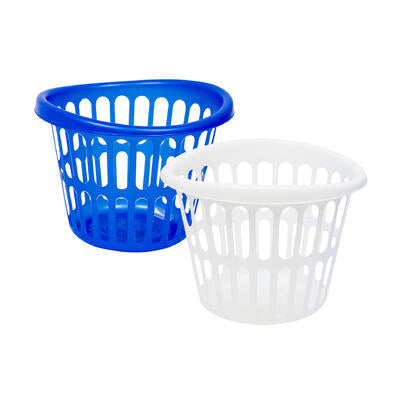 laundry basket 1bu mixed -- 24 per case