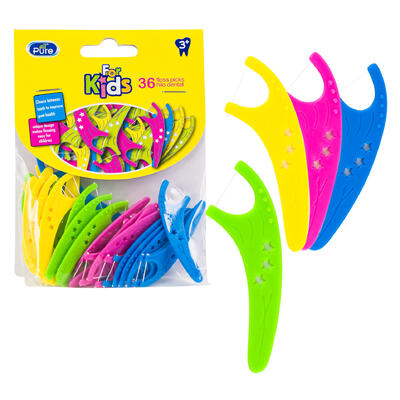 flosser 36ctmulticolor soft -- 36 per case