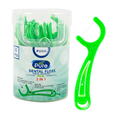 dental floss 30pc 3in1 -- 36 per case