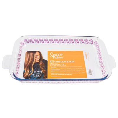bakeware 2.3qt rect glass -- 4 per case