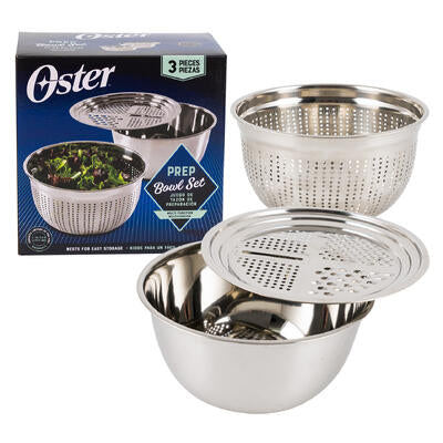 salad mix grating set 3pc s.s. -- 12 per case