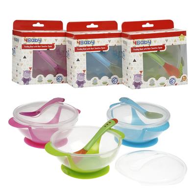suction bowl with heat sensitive spoon -- 48 per case