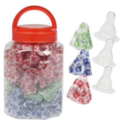 silicone nipple -- 100 per box