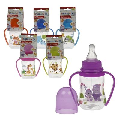 baby bottle with handles- 4oz -- 48 per case