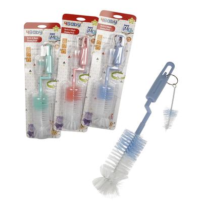 rotating bottle nipple cleaning brush -- 48 per case
