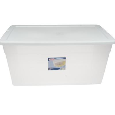 sterilite storage box- 90qt- white -- 4 per case