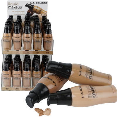 la colors liquid makeup foundation - asst -- 120 per case