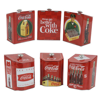 coca cola nostalgia salt box caddy - asst -- 12 per case
