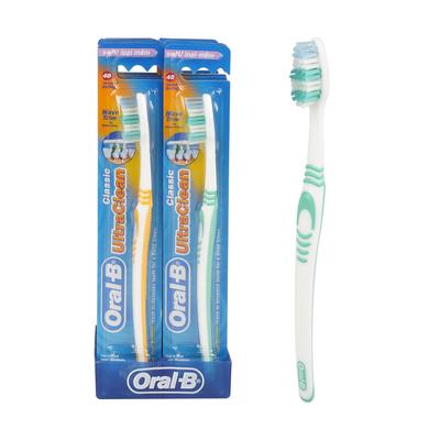 oral-b soft toothbrush- assorted colors -- 96 per case