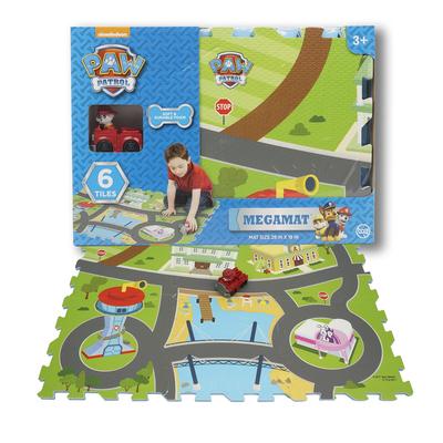 paw patrol foam megamat - 28in x 19in -- 6 per case