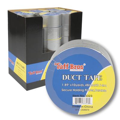 tuff bros duct tape- silver -- 36 per case