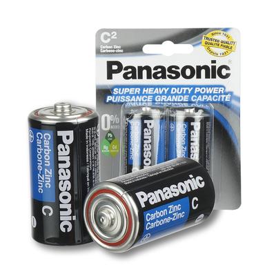 panasonic c battery 2-pack -- 48 per case