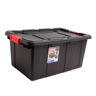 sterilite industrial hinged tote- 15 gal -- 6 per case