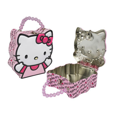 hello kitty purse with beaded handle - 8 h -- 12 per case