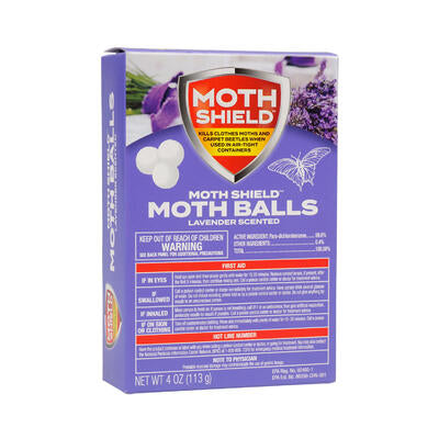 lavender scented moth ball- 4oz -- 24 per case