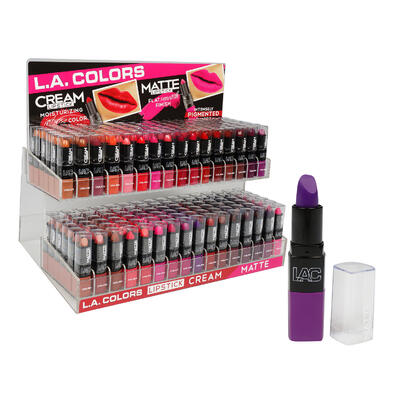 la colors lipstick display - asst 0.13oz -- 384 per case