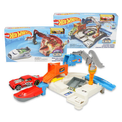 hot wheels epic mission playset- 2 assortments -- 4 per case