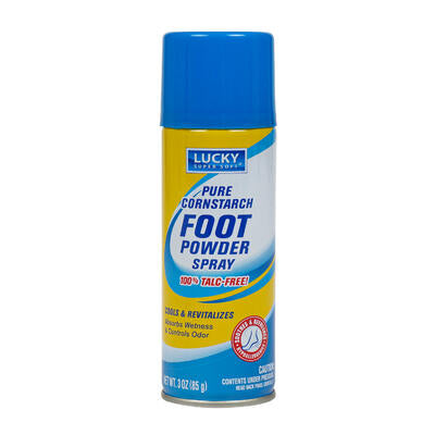 cornstarch foot powder spray- 2oz -- 12 per case