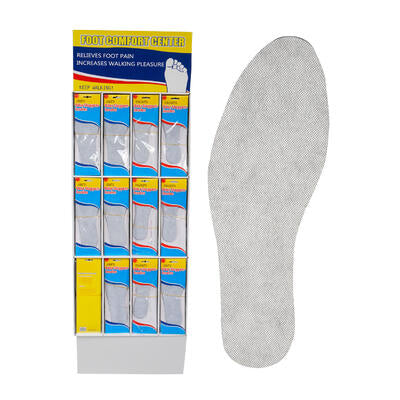 men women s insoles odor stoppers on display -- 144 per case