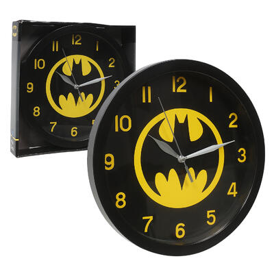 batman wall clock- 9 -- 6 per case