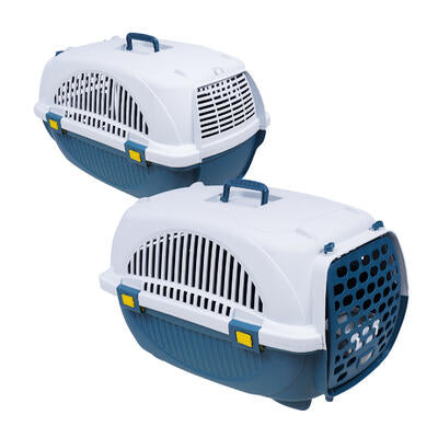 pet carrier- 17 - blue -- 5 per case