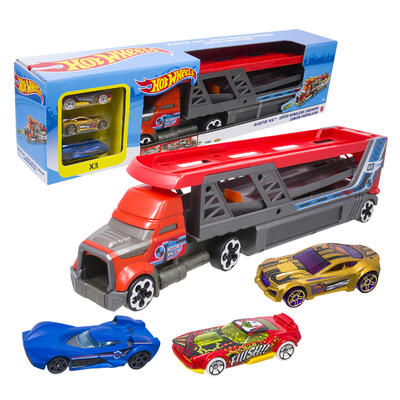 hot wheels blastin rig vehicle playset -- 2 per case