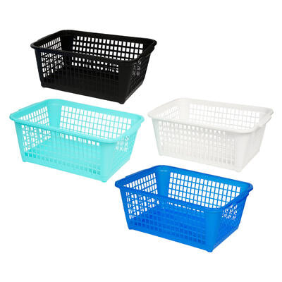 imperial plastic large storage basket - 4 assortm -- 60 per case