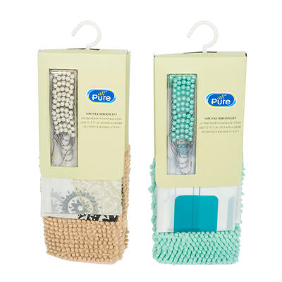 14 piece bathroom set- 2 assortments -- 12 per case