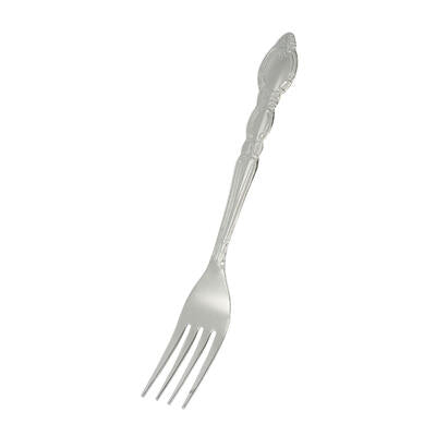 embossed stainless steel dinner fork -- 576 per case