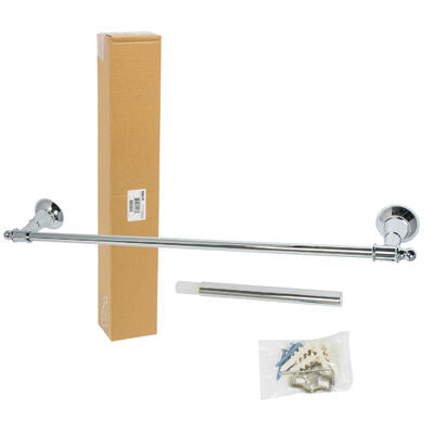 polished chrome towel bar- 24 -- 10 per case