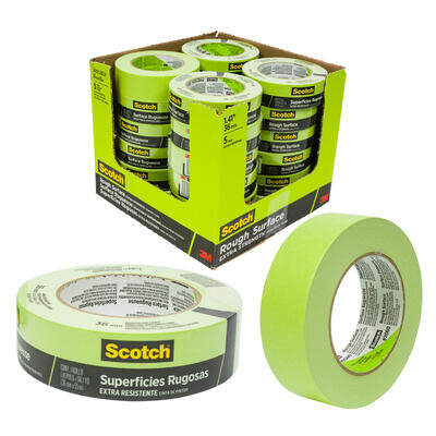 scotch rough surface tape- 1.41 x60yd- green -- 24 per case