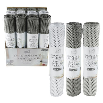 bath mat- 17 x36 - assorted -- 12 per case