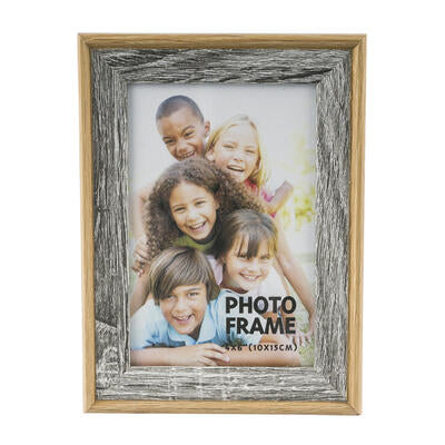 photo frame- gray- 4 x6 -- 48 per case