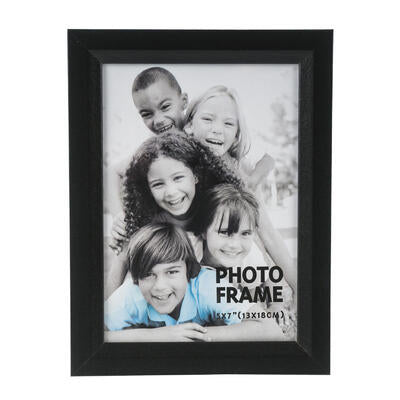 photo frame- 5 x7 - black -- 48 per case