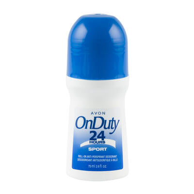 avon on duty 24 hours sport deodorant- 2.6oz -- 140 per case