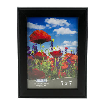 photo frame- 5 x7 - black -- 60 per case