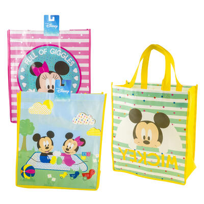licensed mickey & minnie bags - large -- 96 per case