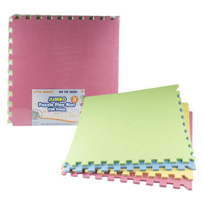 jumbo play mats - assorted colors  -- 6 per case