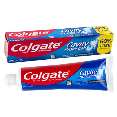 colgate cavity protection toothpaste - 4oz -- 24 per case