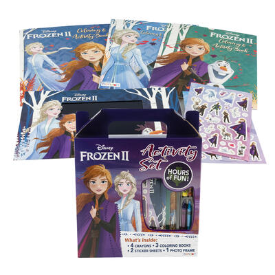frozen 2 coloring & activity set  -- 6 per case