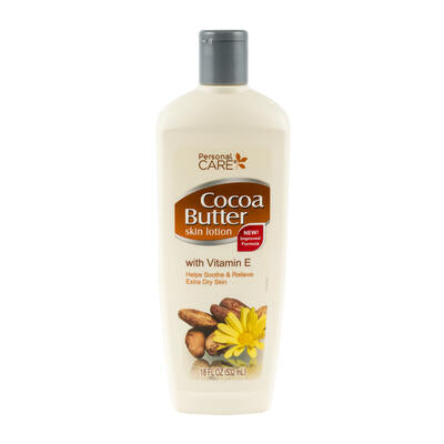 personal care cocoa butter lotion- 18oz -- 12 per case